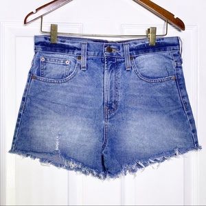 Madewell Perfect Jean Shorts